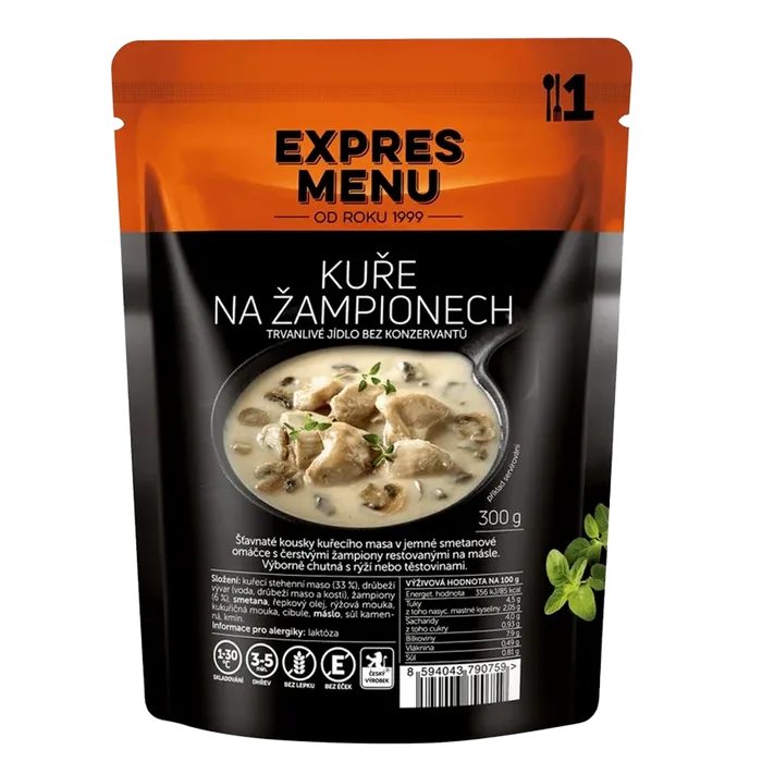 Expres Menu Kuře na žampionech 300 g